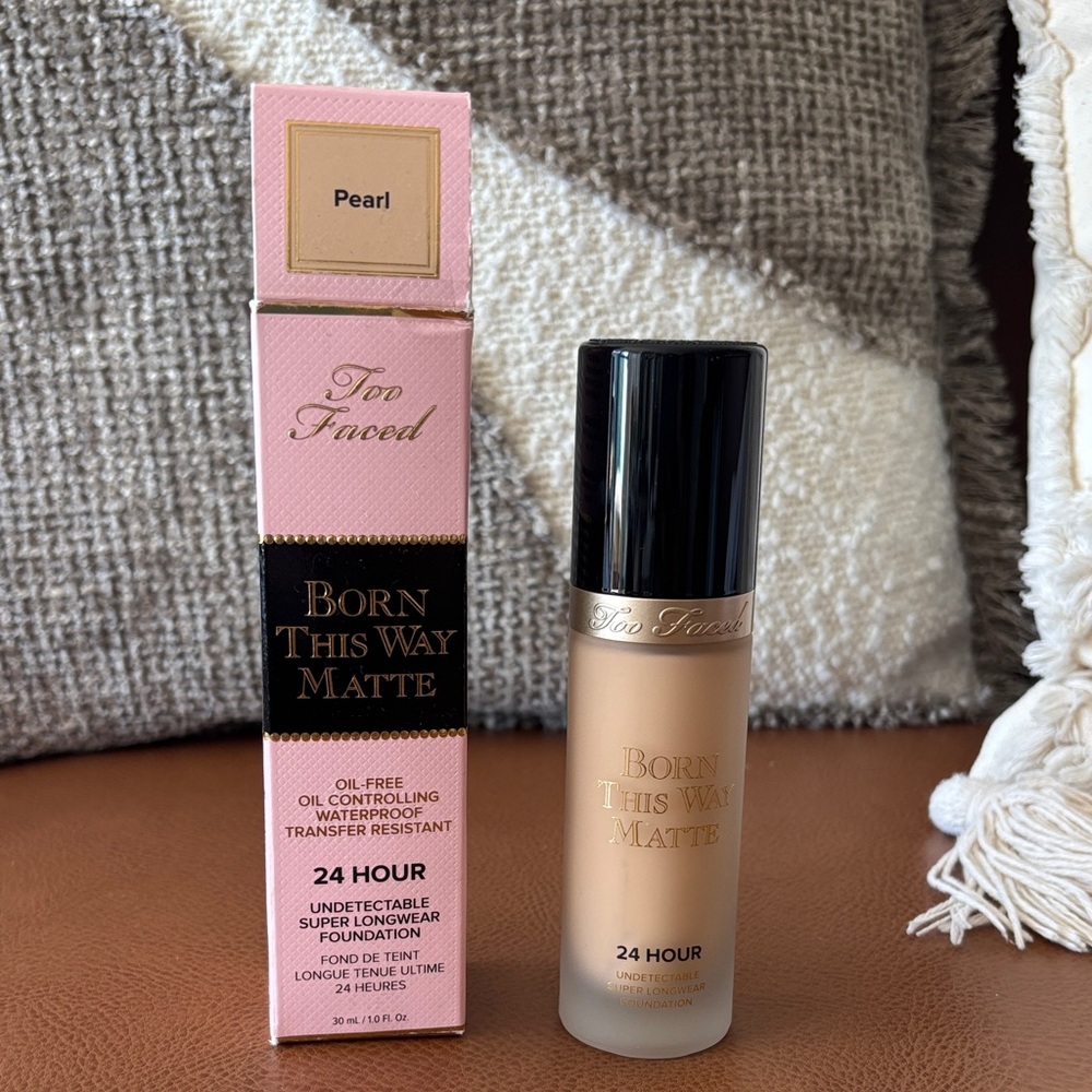 Too Faced Born This Way Matte Foundation - Pearl, NWT